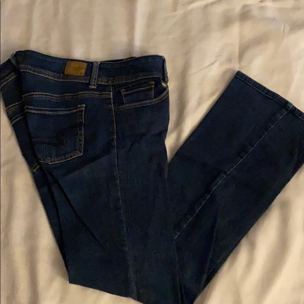 Rarely worn dark jeans